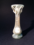 roman glass kohl vessel