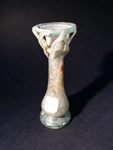 roman glass kohl vessel