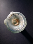 roman glass kohl vessel