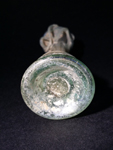 roman glass kohl vessel