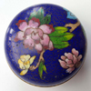 chinese cloisonné enamel trinket pot