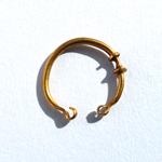 roman gold earring