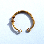 roman gold earring