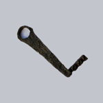 roman iron key