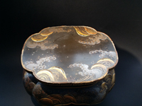chinese minature lacquered table
