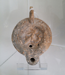 roman oil lamp