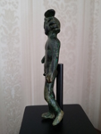 roman bronze figure of mercury